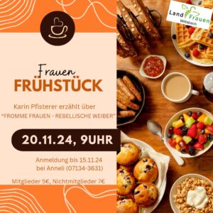 Frauen-FRÜHSTÜCK