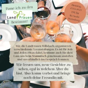 Stammtisch der LandFrauen & friends