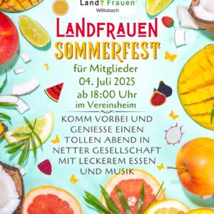 Sommerfest (für Mitglieder)
