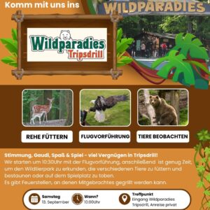 Ausflug zum Wildparadies Tripsdrill